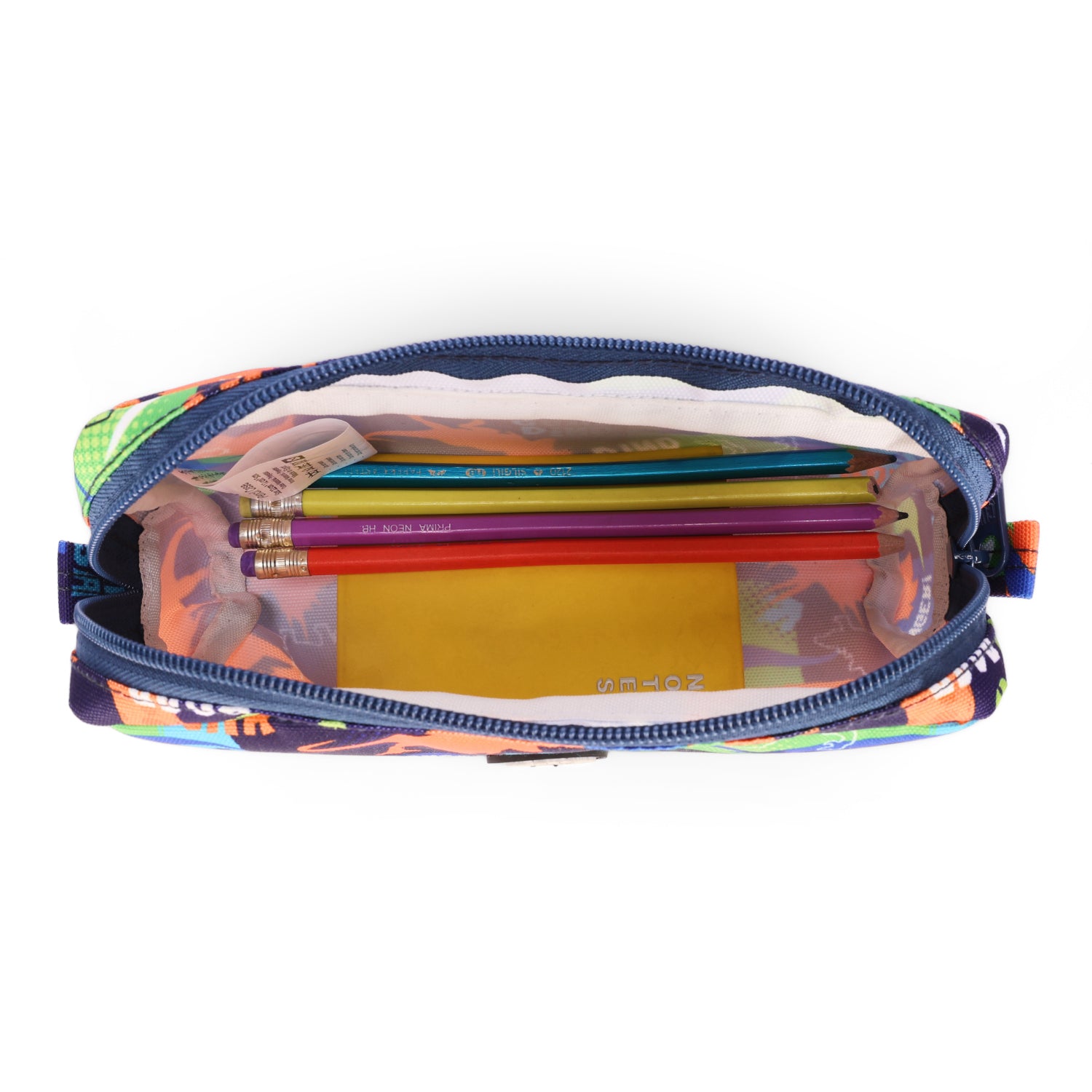 Dino Blocks Junior Student Pencil Case