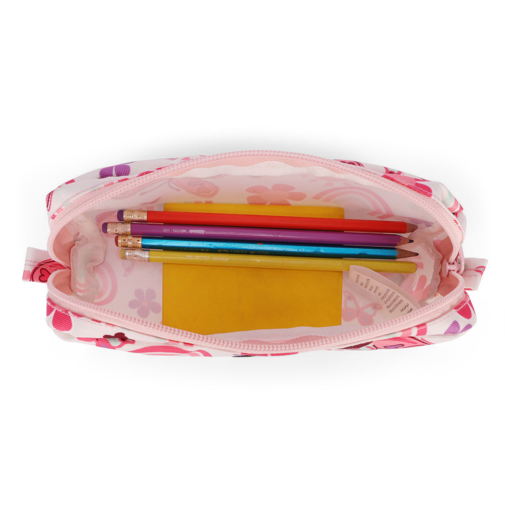 Flowers &Rainbows Junior Student Pencil Case