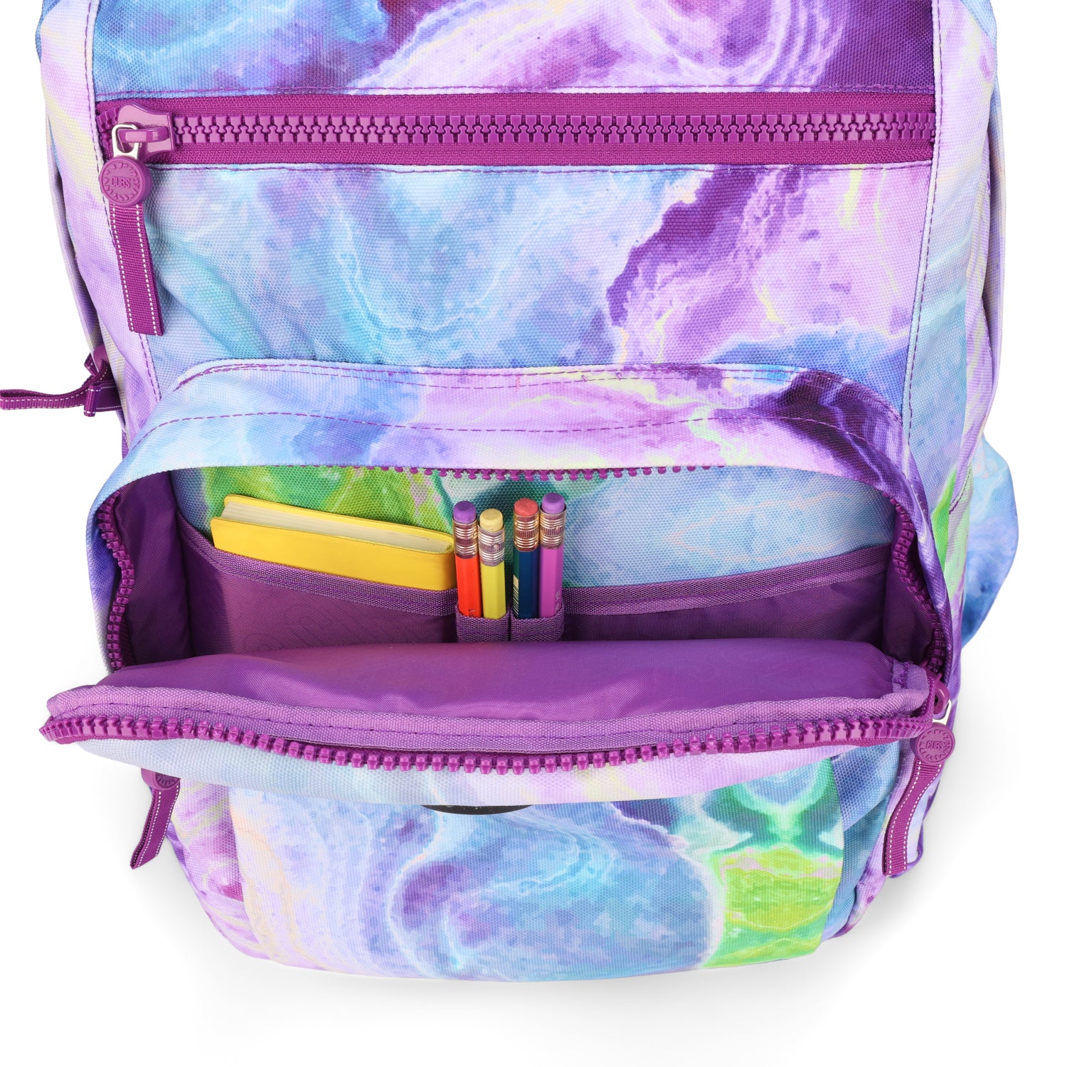 All Purple Galaxy Senior Backpack
