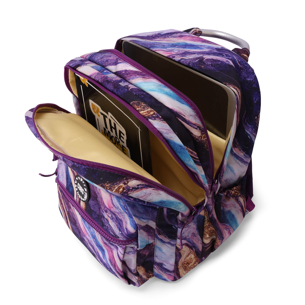 Purple Swirl Senior BackPack