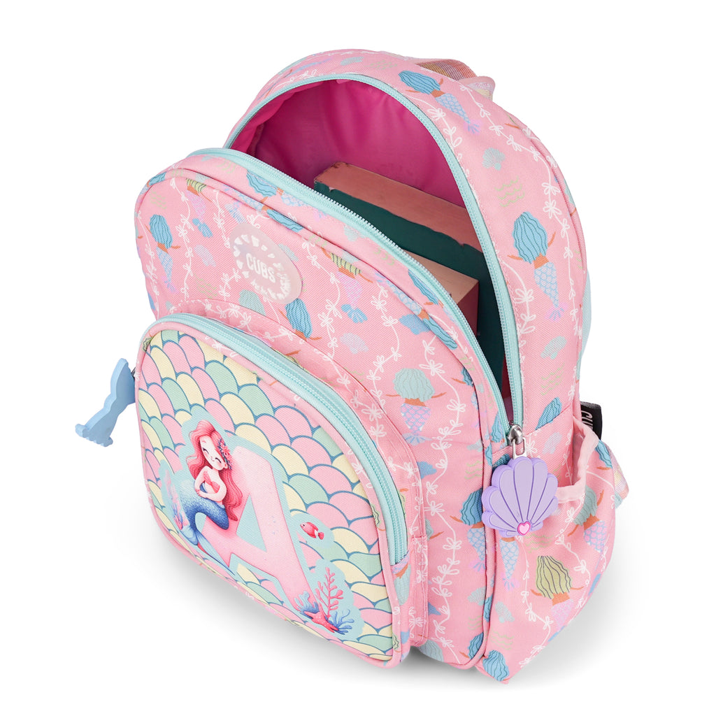 Pink Mermaid Nursery Backpack A