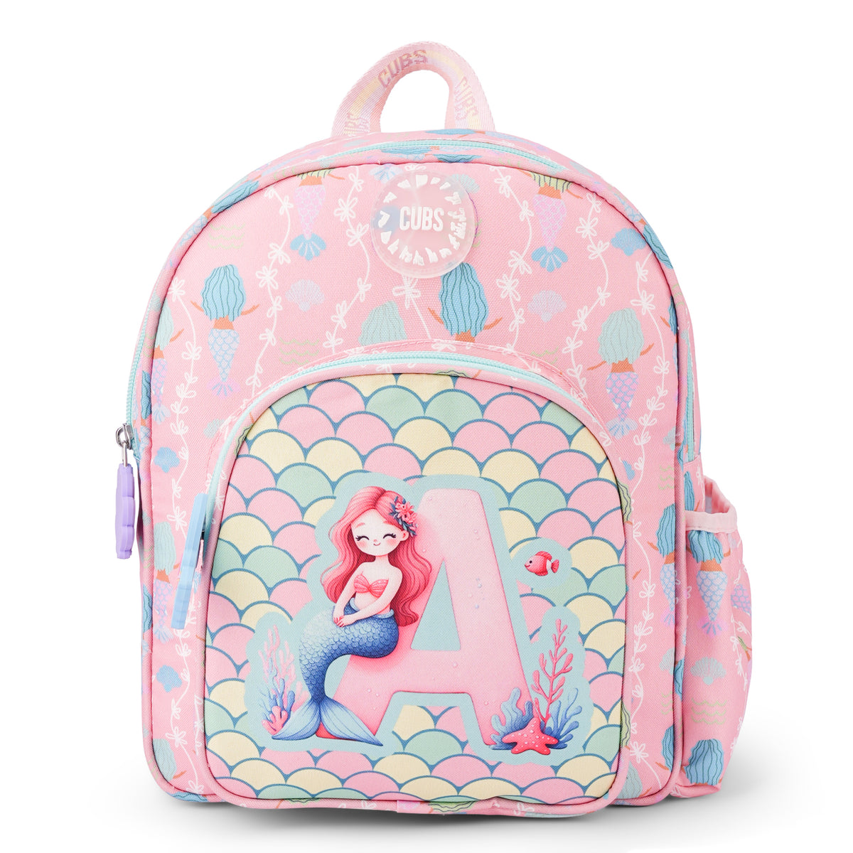 Pink Mermaid Nursery Backpack A