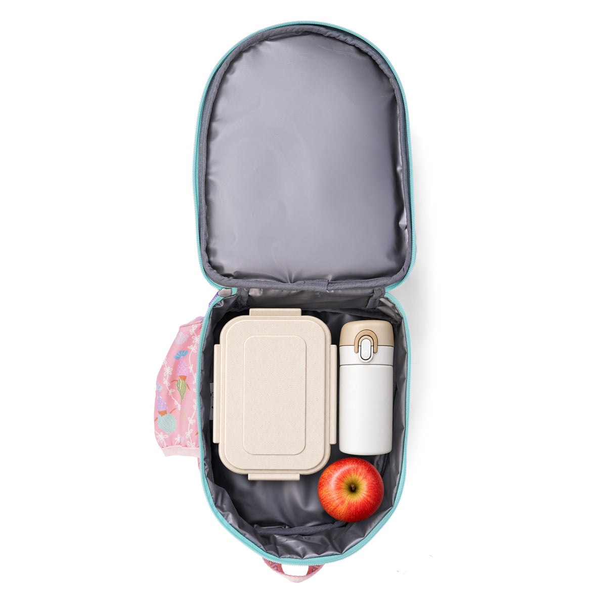 Pink Mermaid Nursery Lunch Backpack F