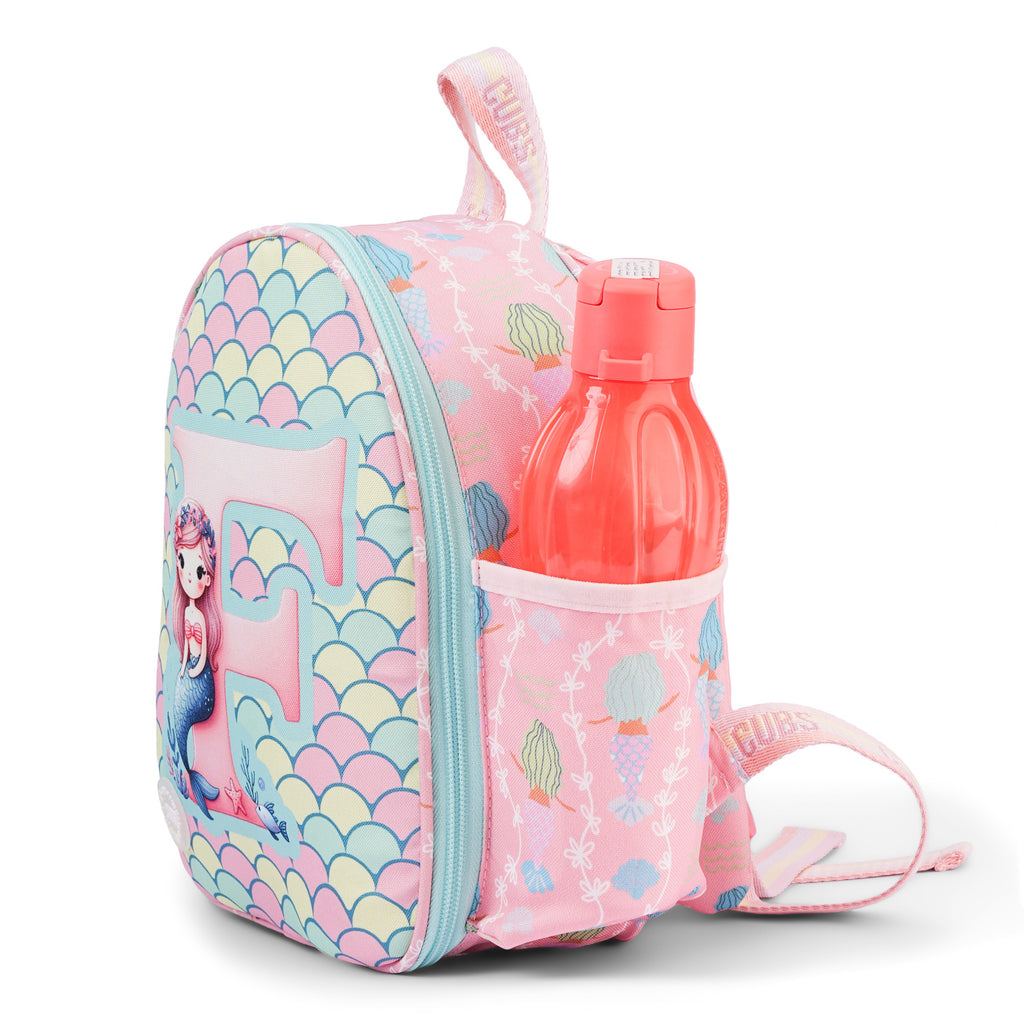 Pink Mermaid Nursery Lunch Backpack F