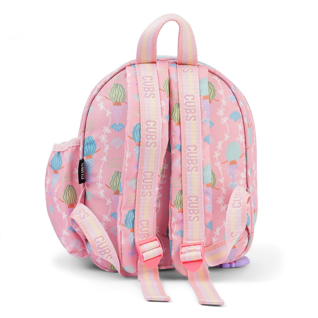 Pink Mermaid Nursery Lunch Backpack F