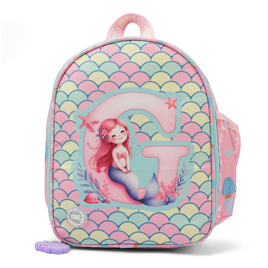 Pink Mermaid Nursery Lunch Backpack G