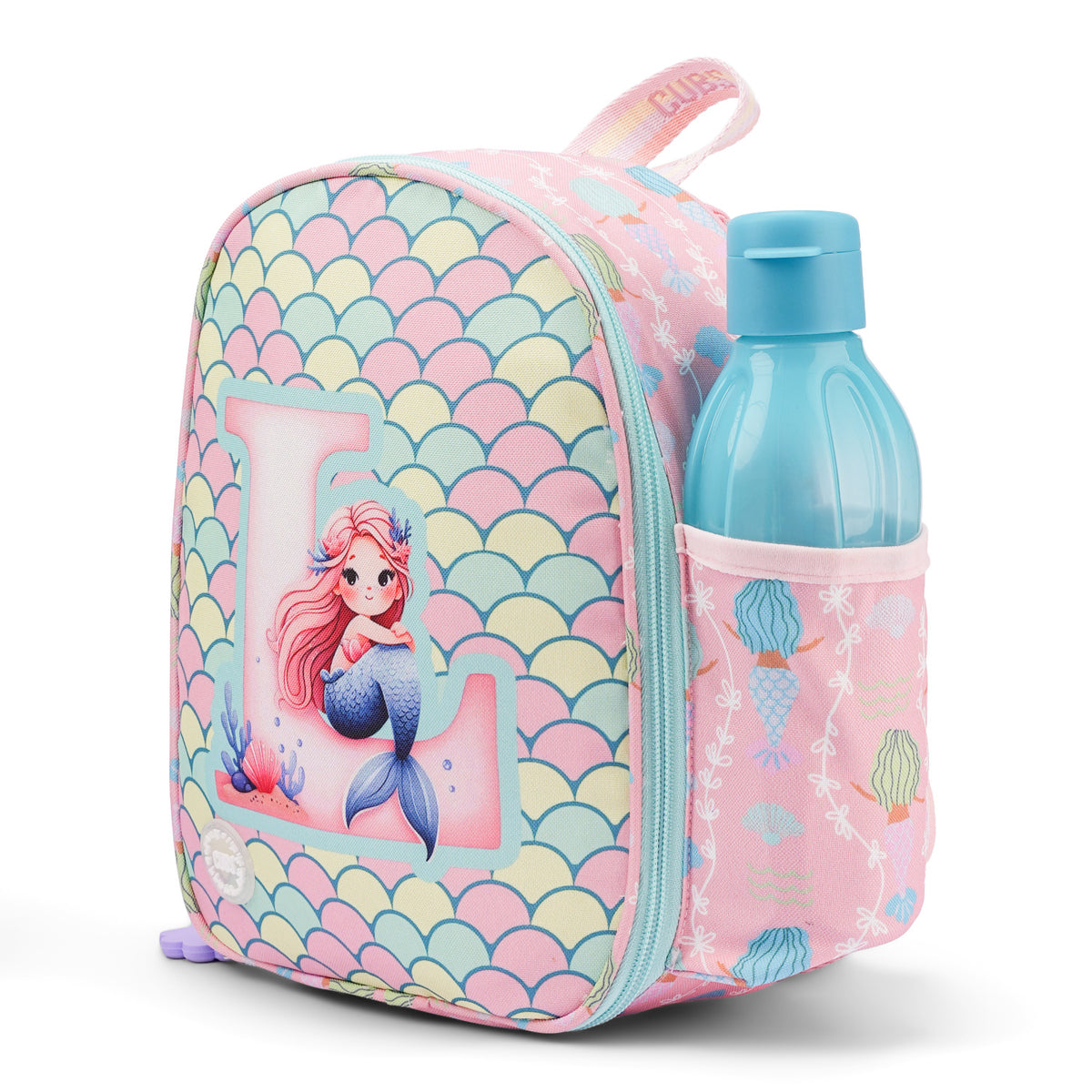 Pink Mermaid Nursery Lunch Backpack L