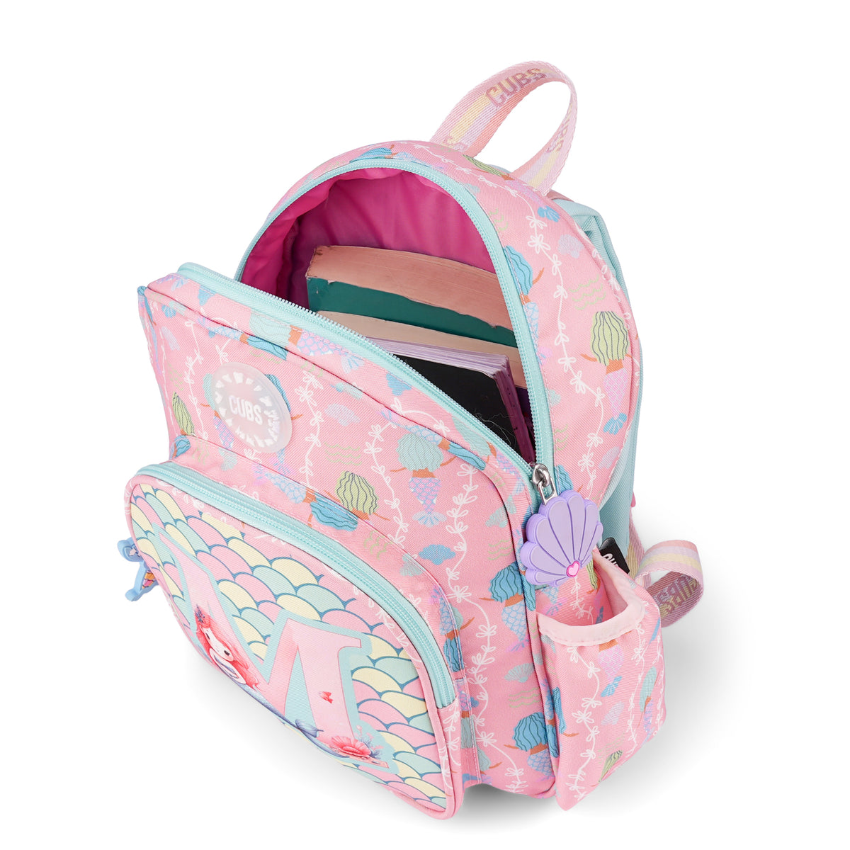 Pink Mermaid Nursery Backpack M