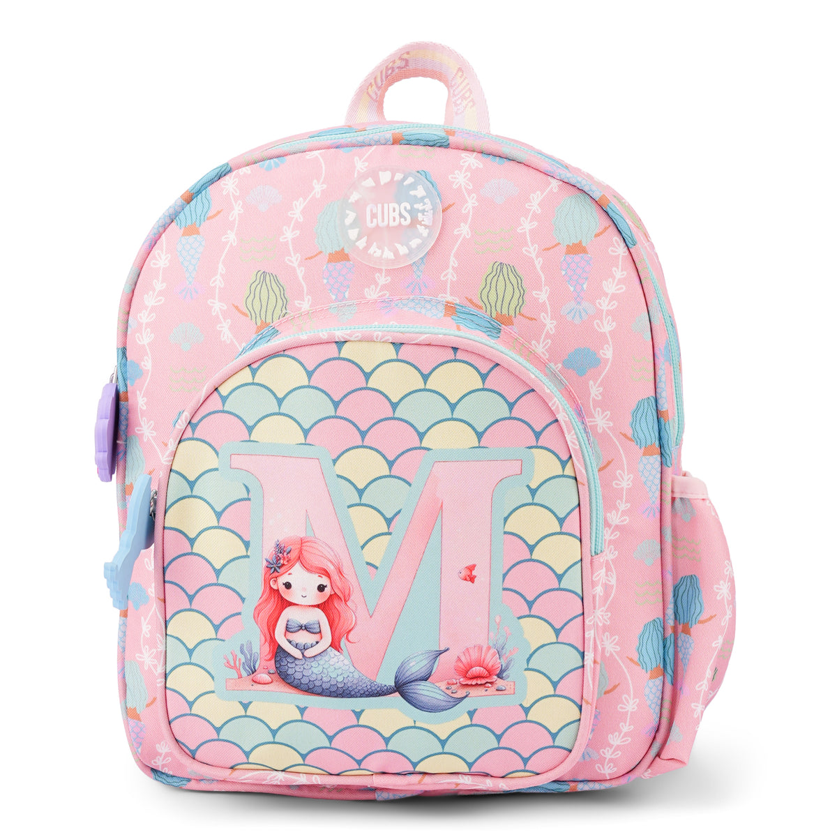 Pink Mermaid Nursery Backpack M