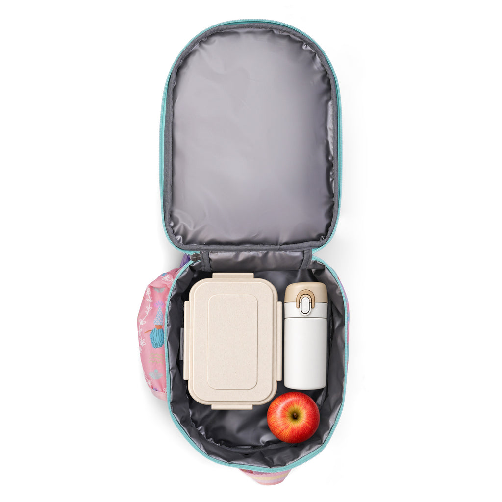 Pink Mermaid Nursery Lunch Backpack M