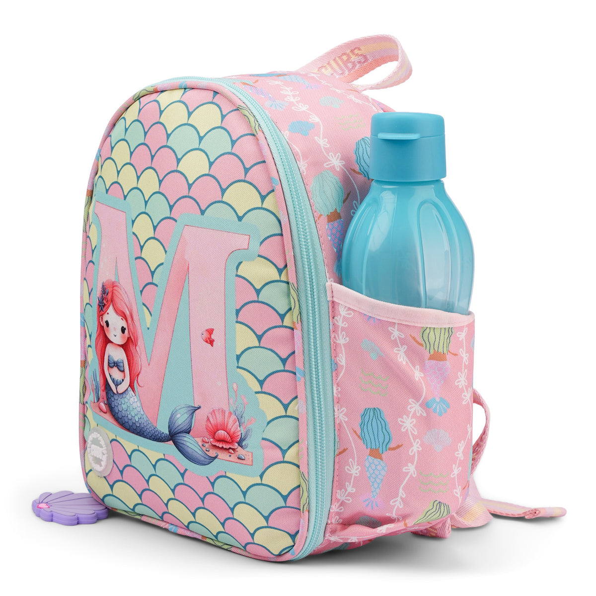 Pink Mermaid Nursery Lunch Backpack M