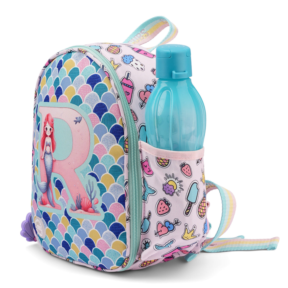Blue Mermaid Nursery Lunch Backpack R