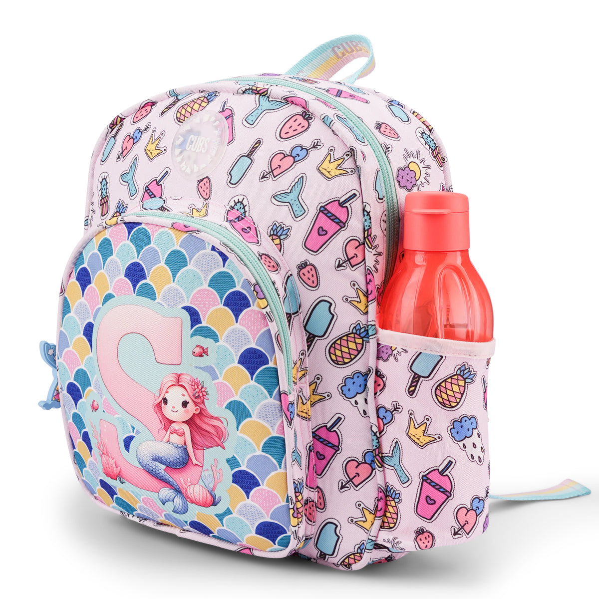 Blue Mermaid Nursery Backpack S
