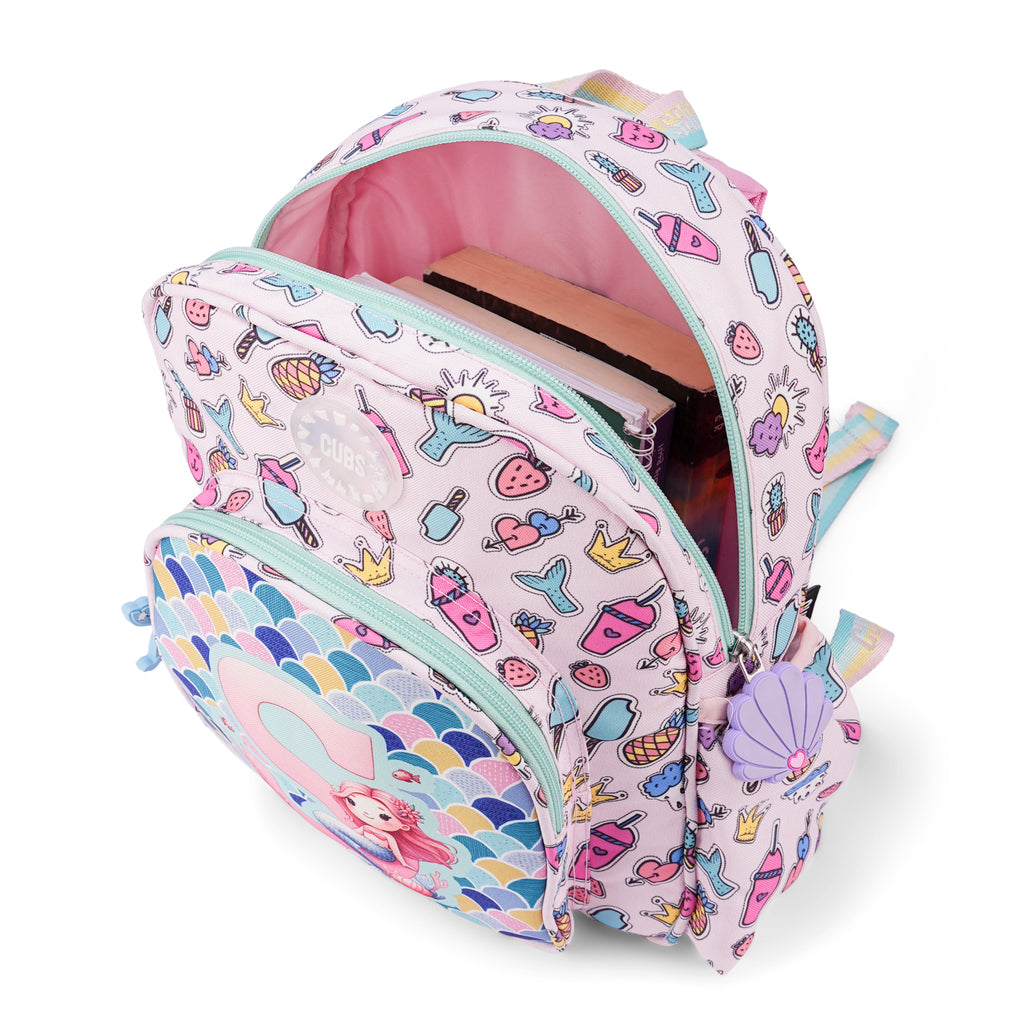 Blue Mermaid Nursery Backpack S