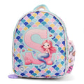 Blue Mermaid Nursery Lunch Backpack S
