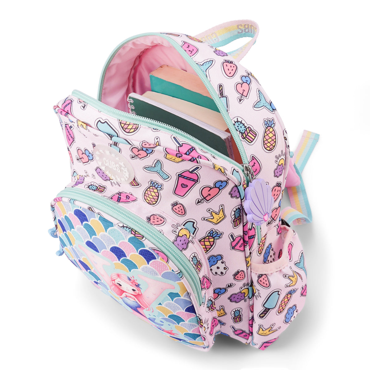 Blue Mermaid Nursery Backpack Y