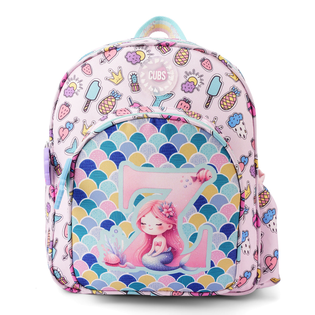 Blue Mermaid Nursery Backpack Z