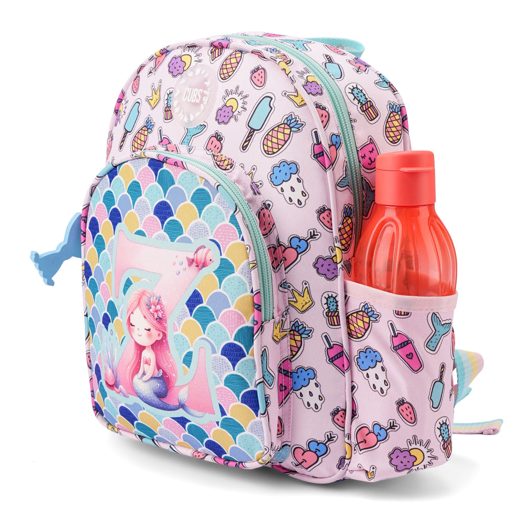 Blue Mermaid Nursery Backpack Z