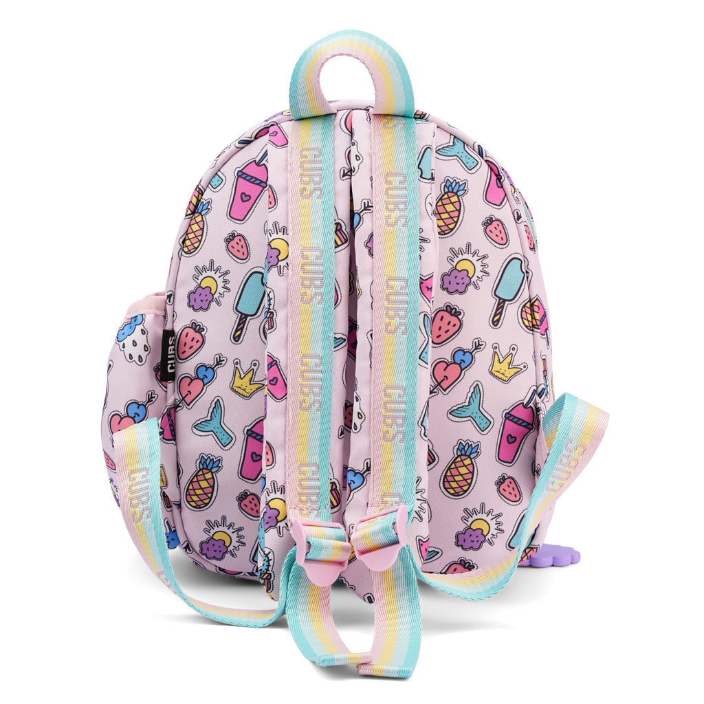 Blue Mermaid Nursery Lunch Backpack Z