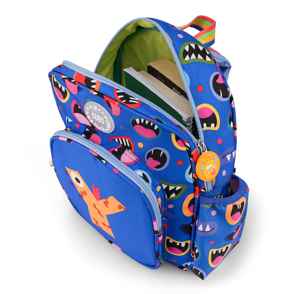 Blue Monsters Nursery Backpack Y
