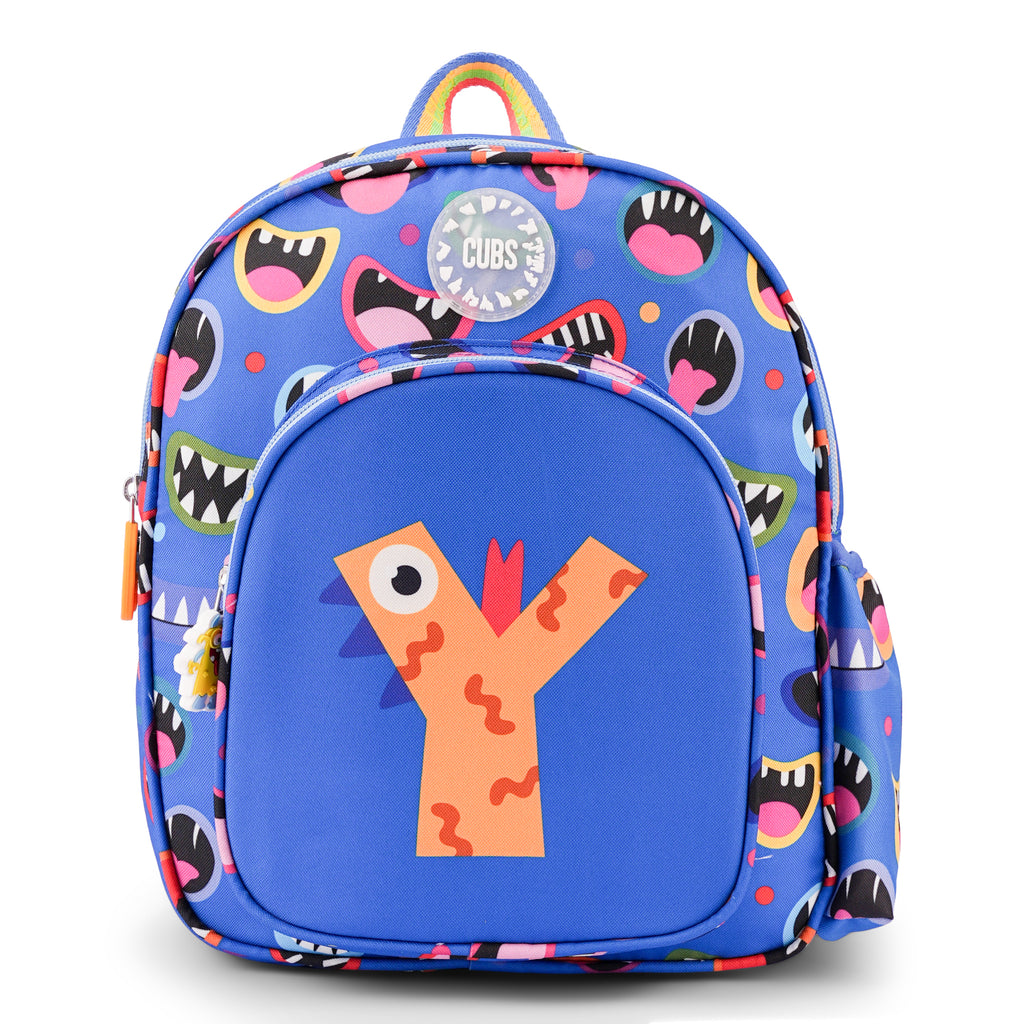 Blue Monsters Nursery Backpack Y