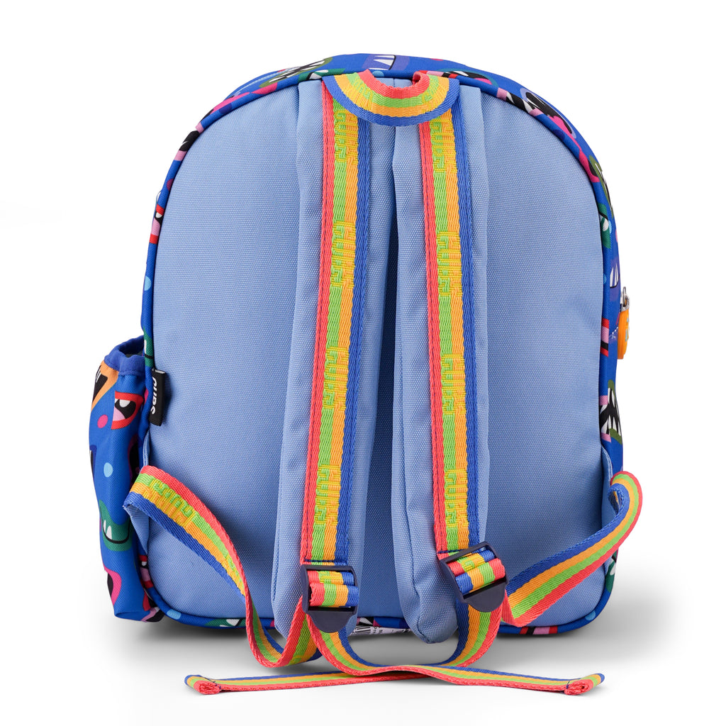 Blue Monsters Nursery Backpack Y