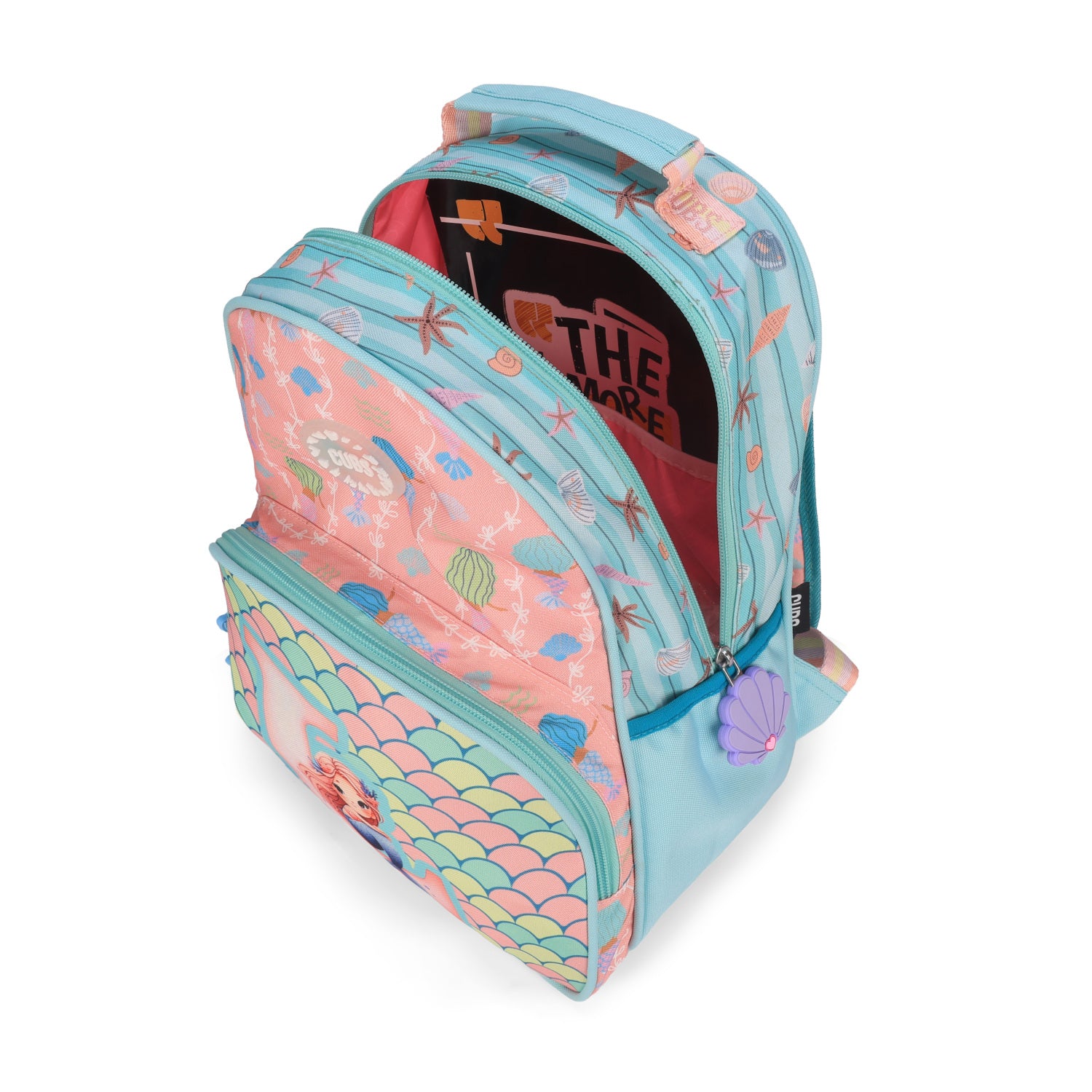 Pink Mermaid Pre-School Backpack L