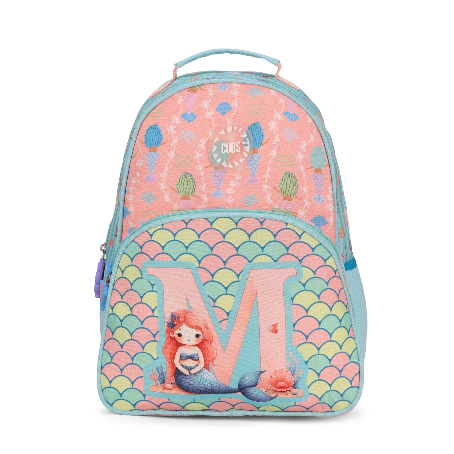 Pink Mermaid Pre-School Backpack M