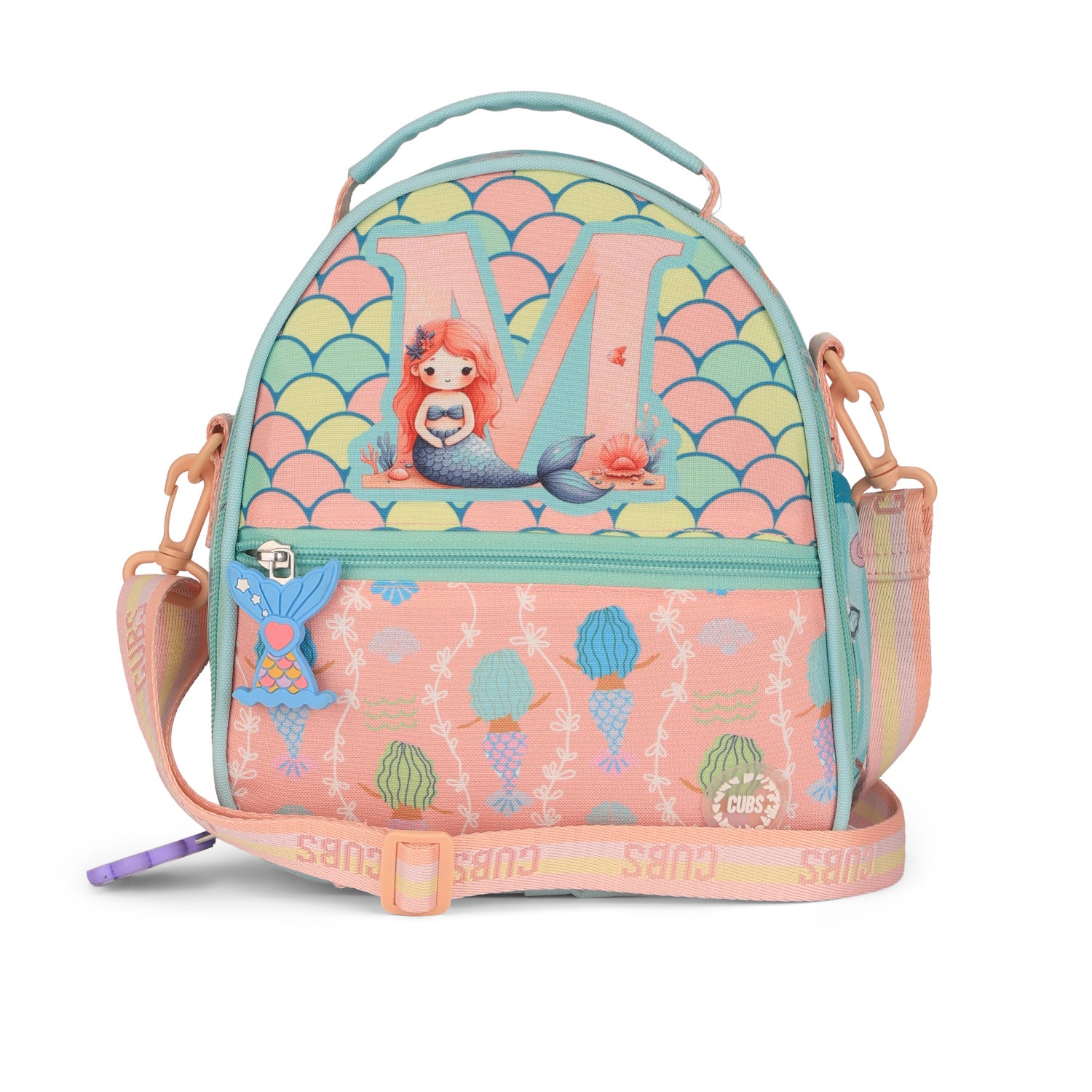 Pink Mermaid Pre-School Lunch Bag M
