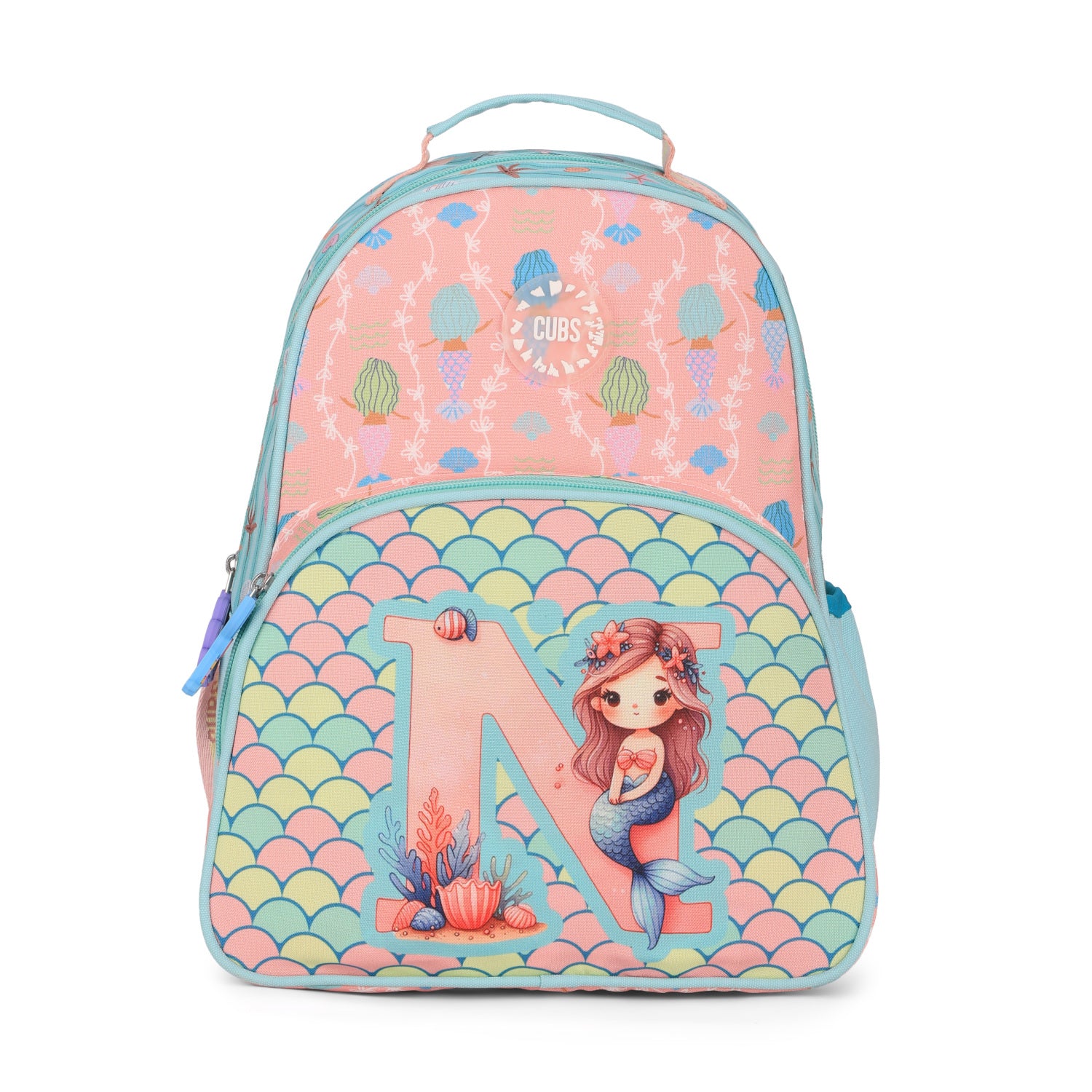 Pink Mermaid Pre-School Backpack N