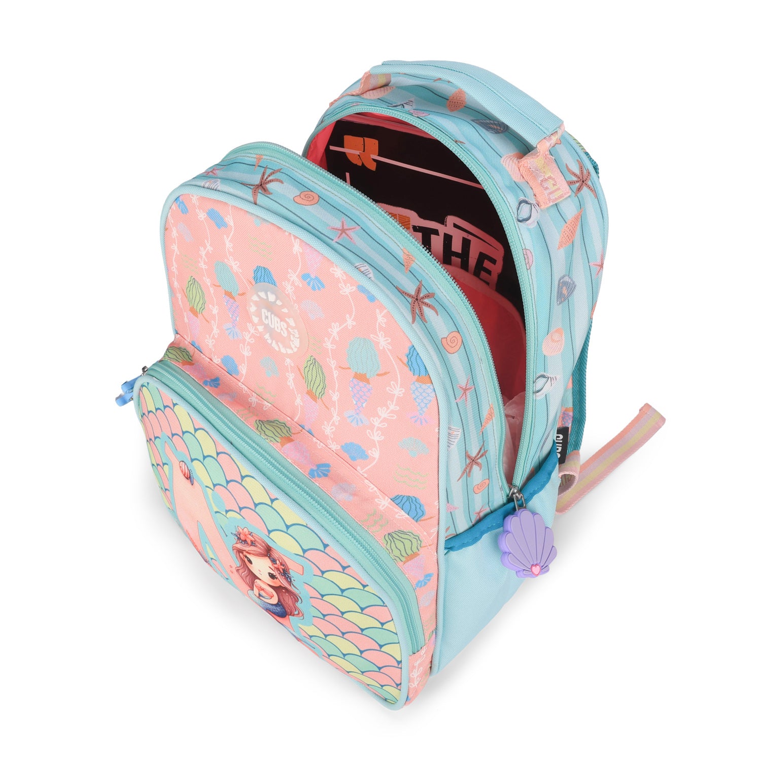Pink Mermaid Pre-School Backpack N