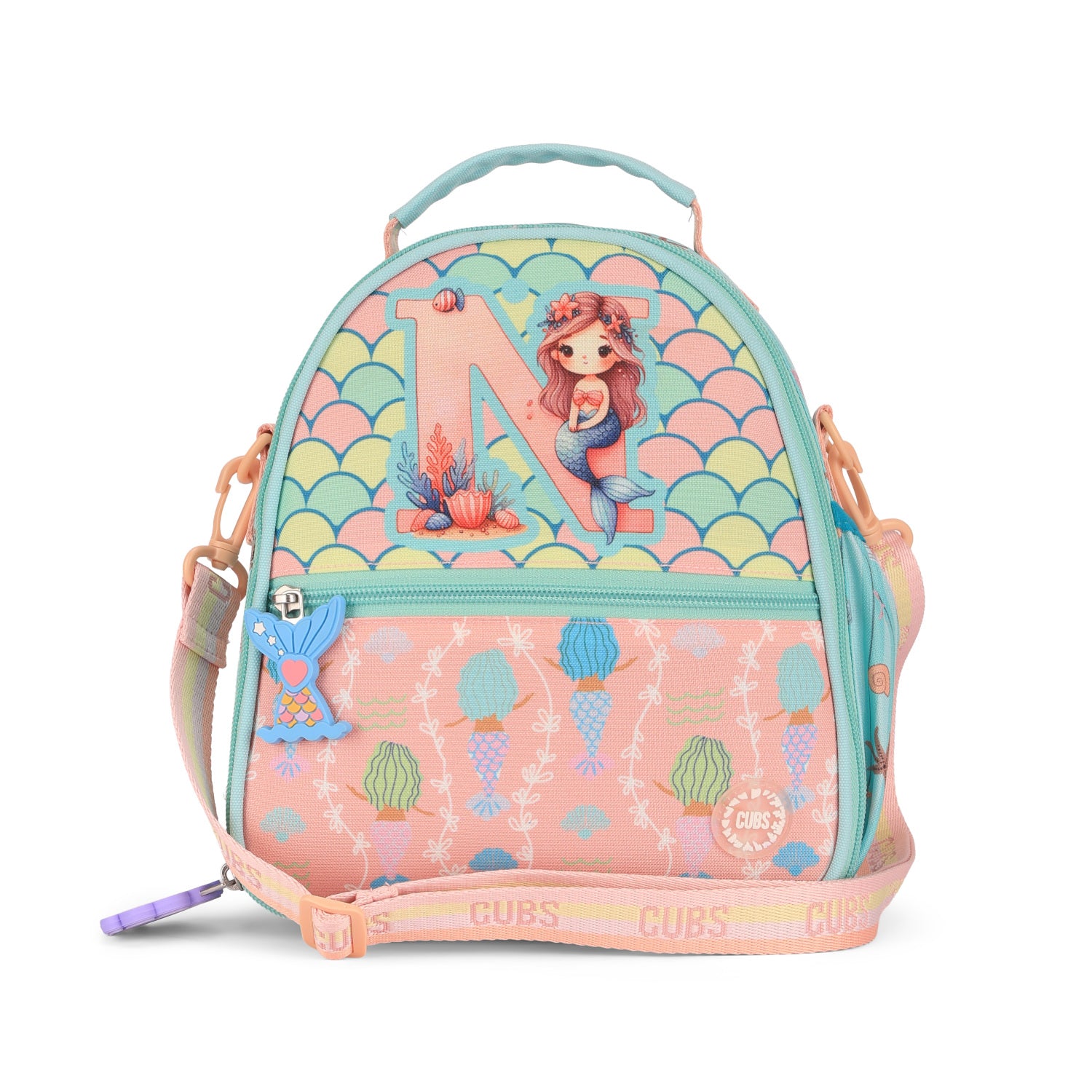 Pink Mermaid Pre-School Lunch Bag N