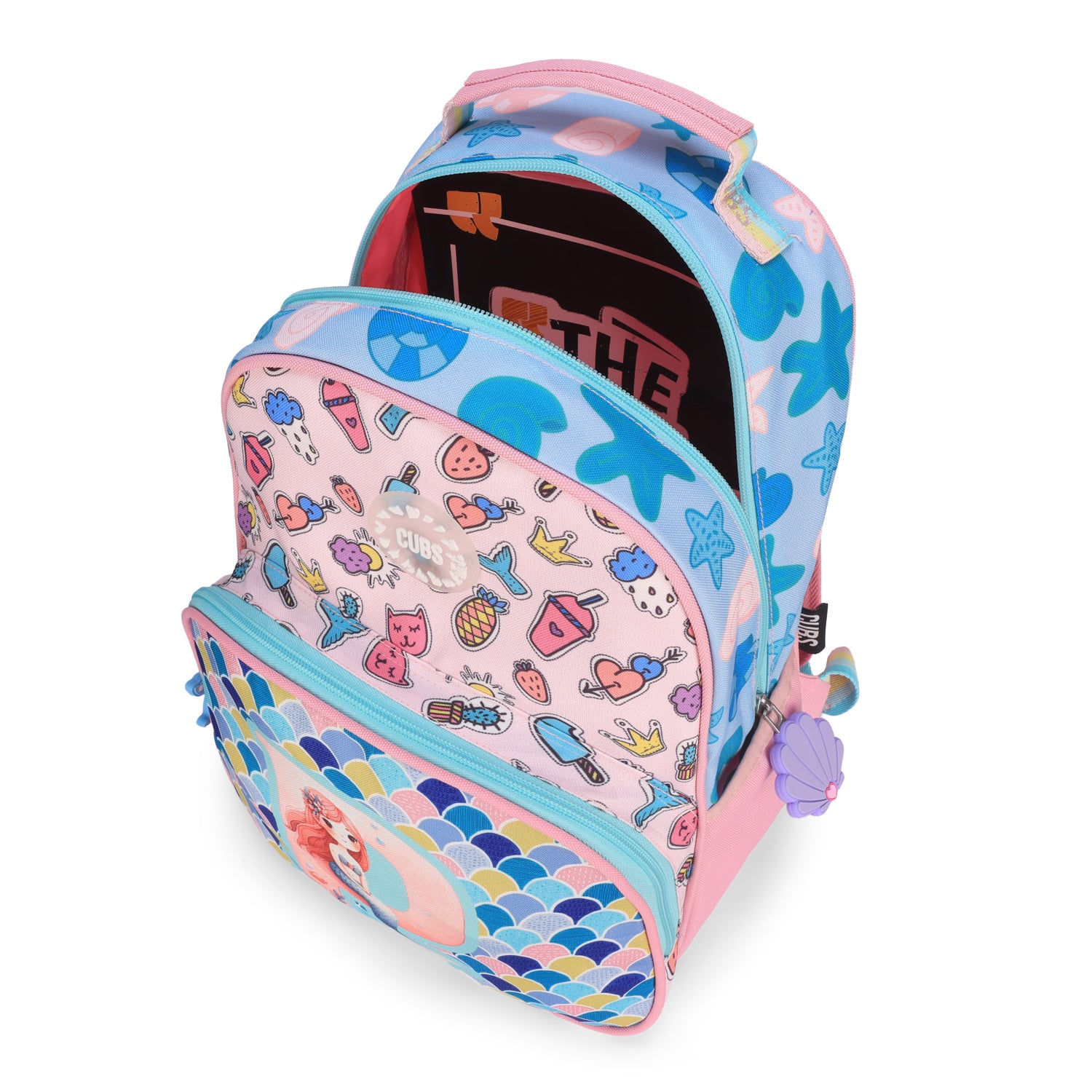 Blue Mermaid Pre-School Backpack P