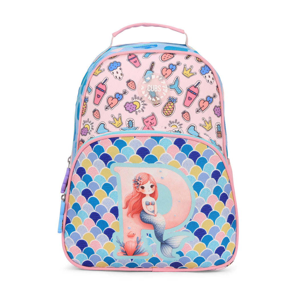 Blue Mermaid Pre-School Backpack P