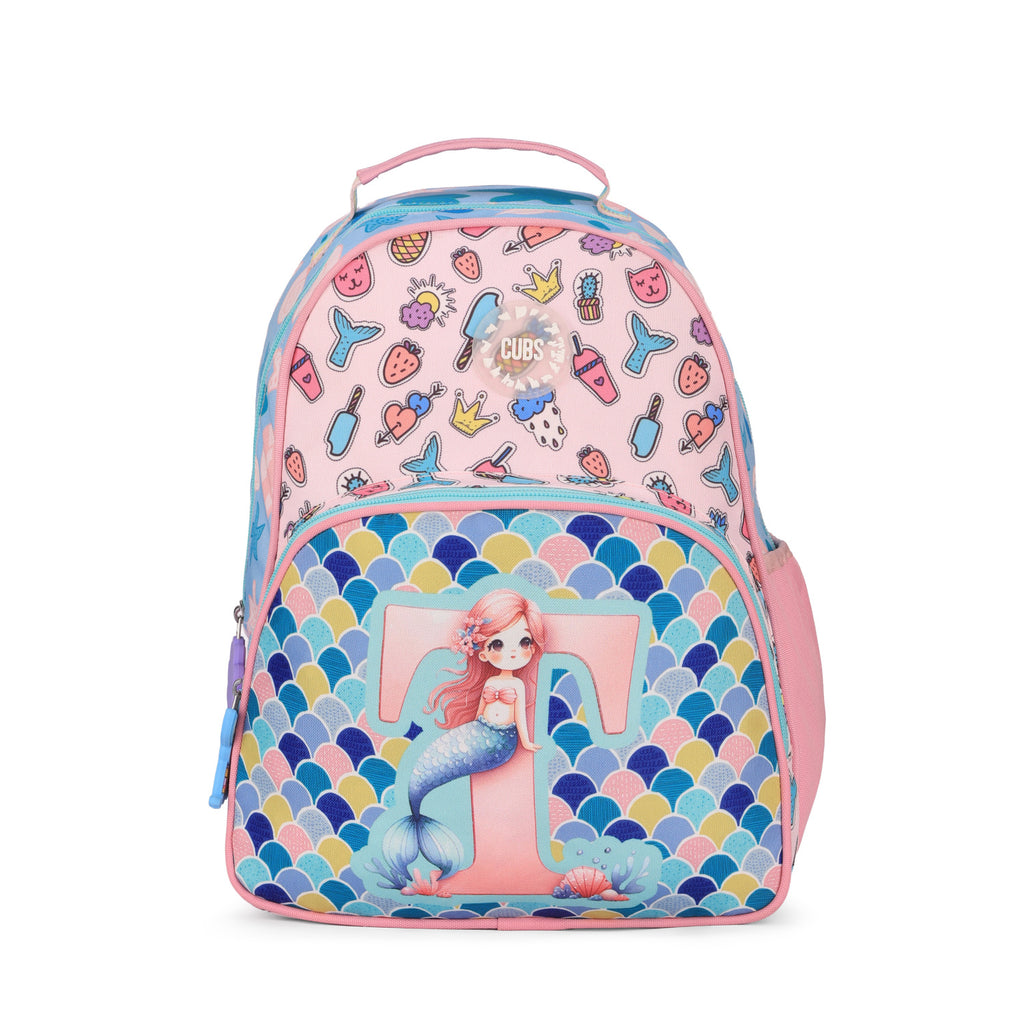 Blue Mermaid Pre-School Backpack T