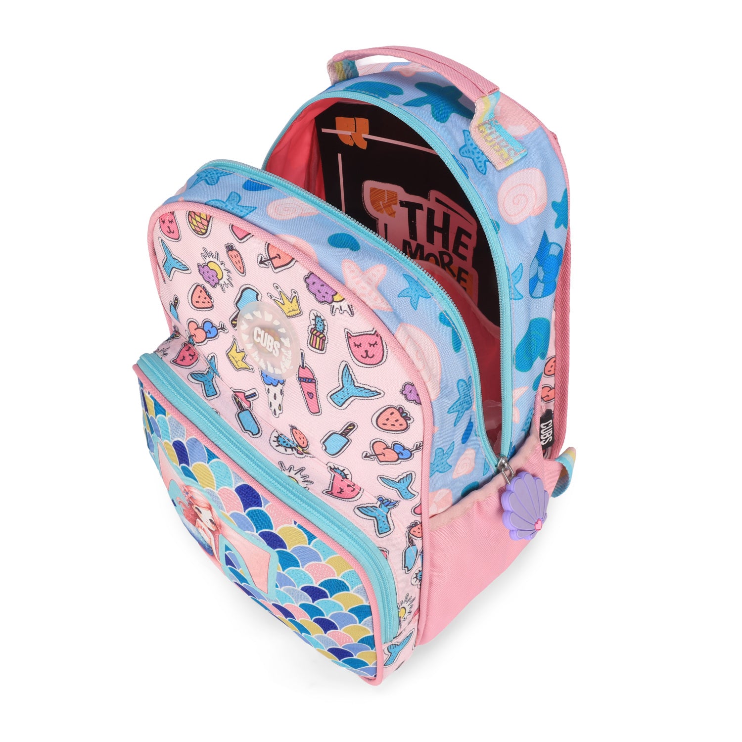 Blue Mermaid Pre-School Backpack T