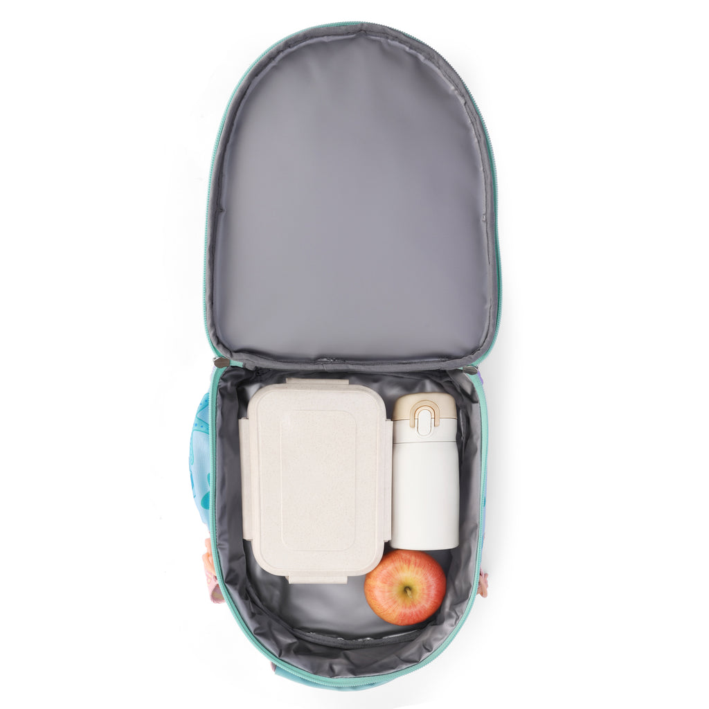 Blue Mermaid Letter Y Pre-School Lunch Bag