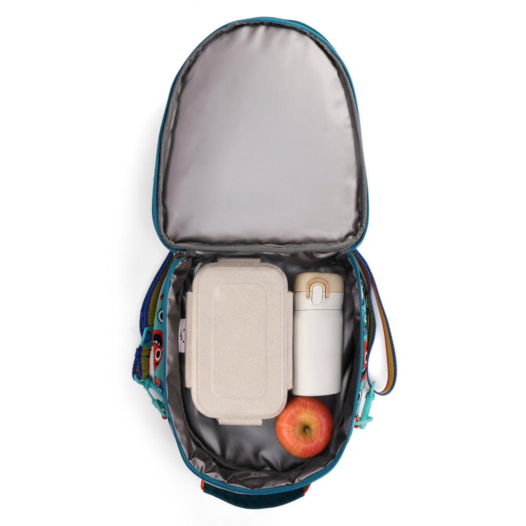 Mint Green Monsters Pre-School Lunch Bag F