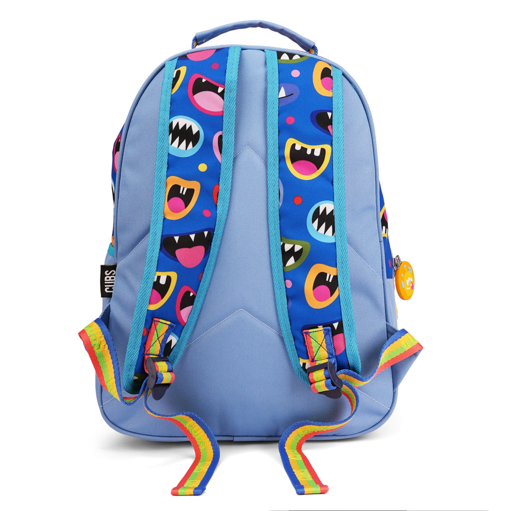 Blue Monsters Pre-School Backpack H