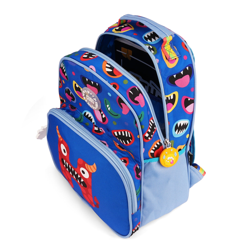 Blue Monsters Pre-School Backpack H
