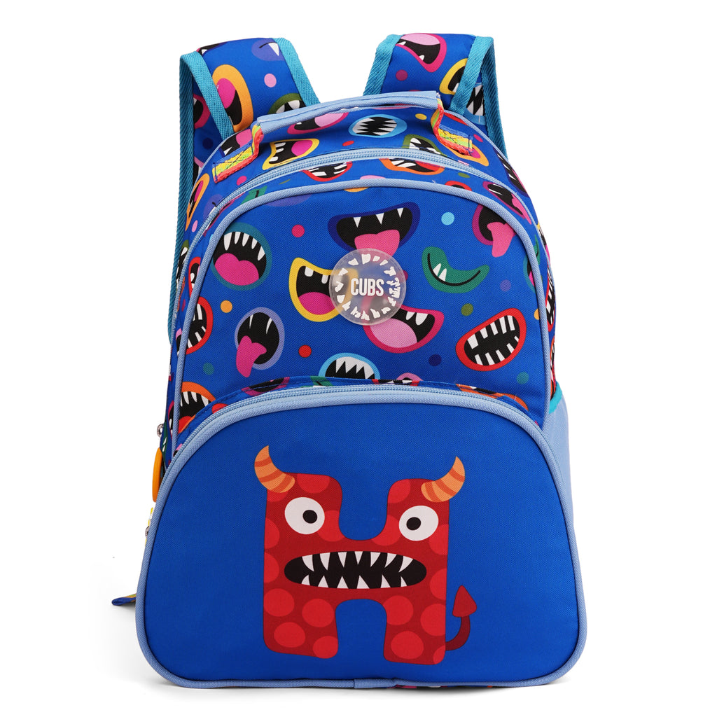 Blue Monsters Pre-School Backpack H