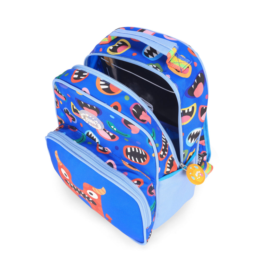 Blue Monsters Pre-School Backpack H