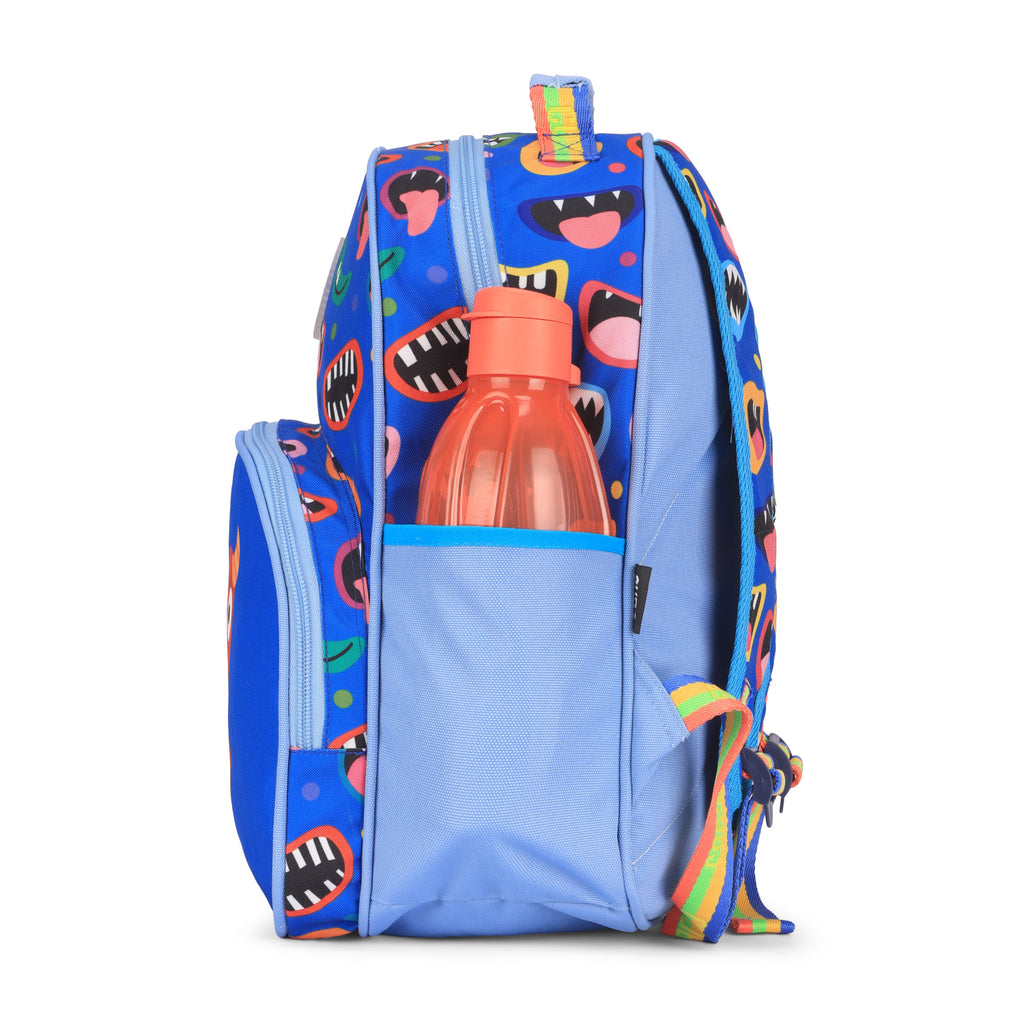 Blue Monsters Pre-School Backpack H