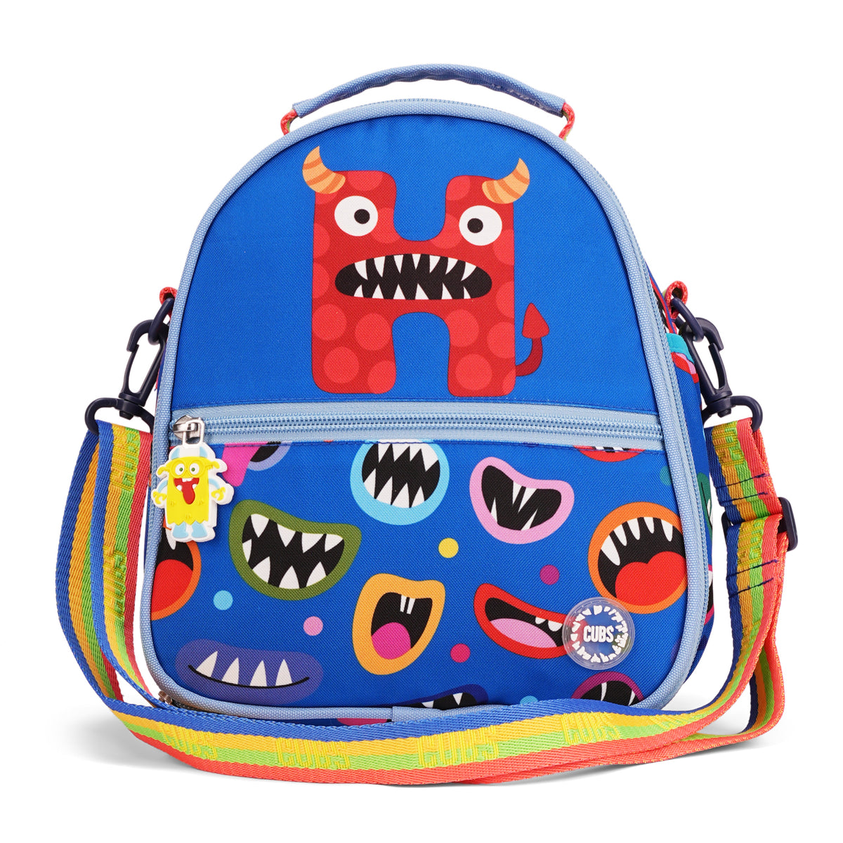 Blue Monsters Pre-School Lunch Bag H