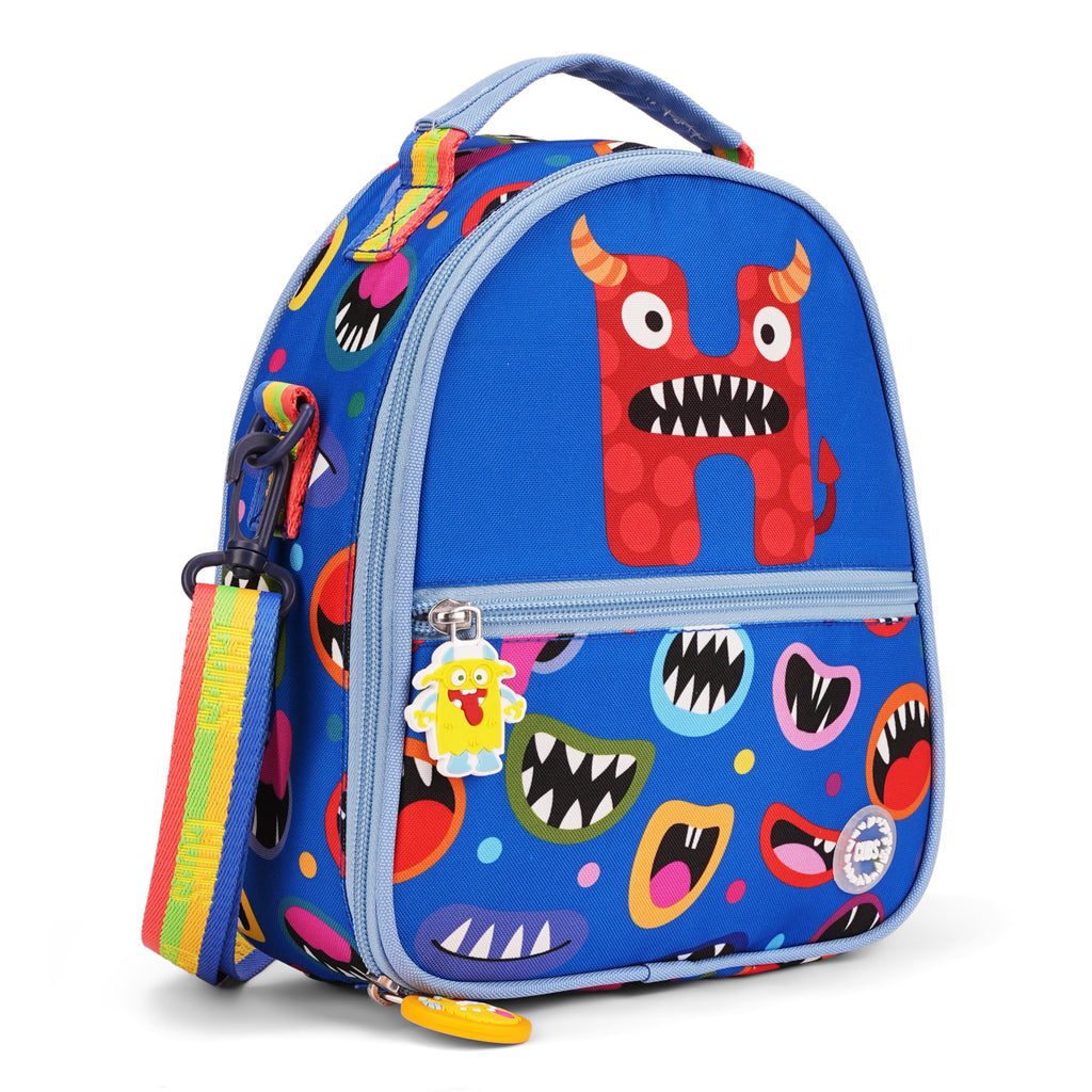 Blue Monsters Pre-School Lunch Bag H