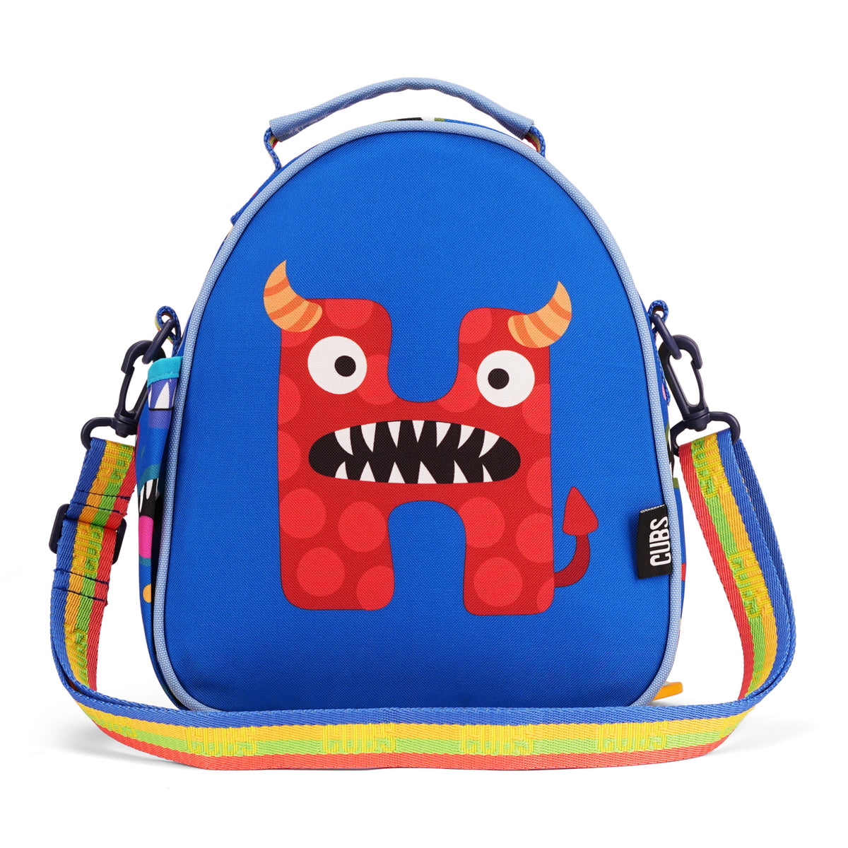 Blue Monsters Pre-School Lunch Bag H