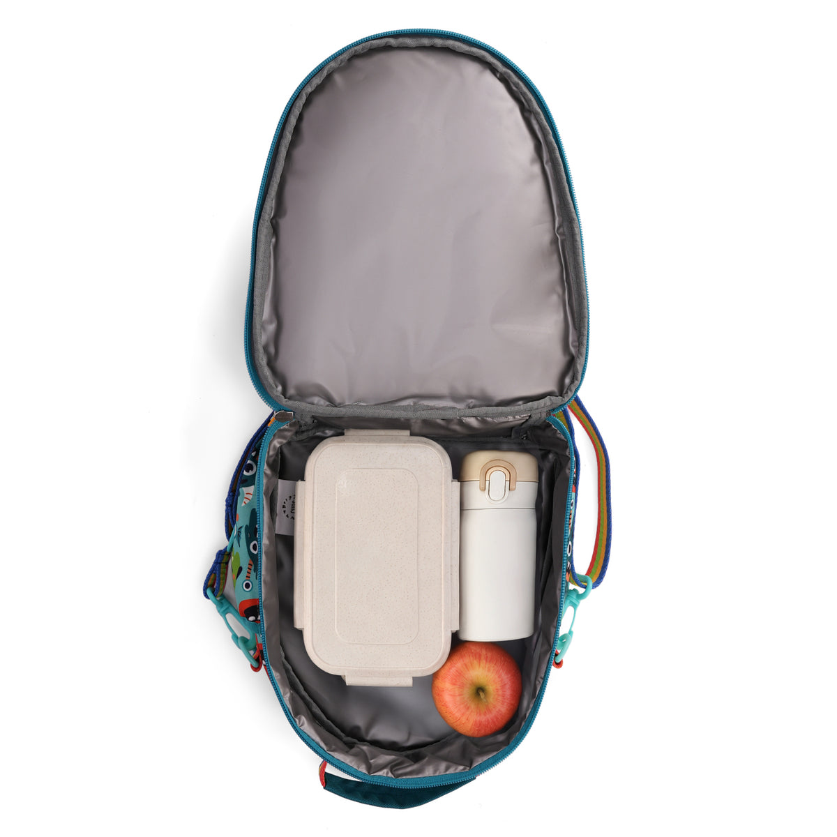 Mint Green Monsters Pre-School Lunch Bag M
