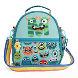 Mint Green Monsters Pre-School Lunch Bag M