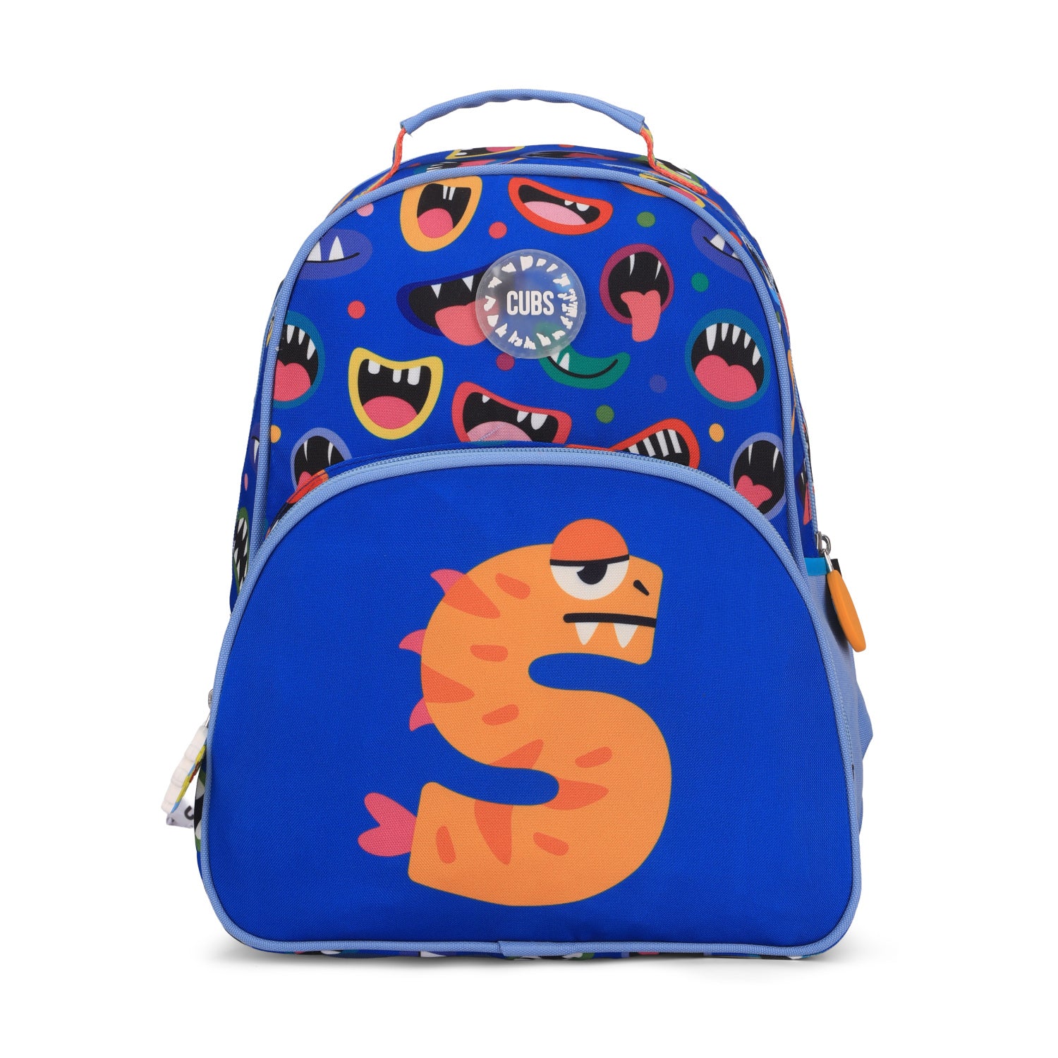 Blue Monsters Pre-School Backpack S