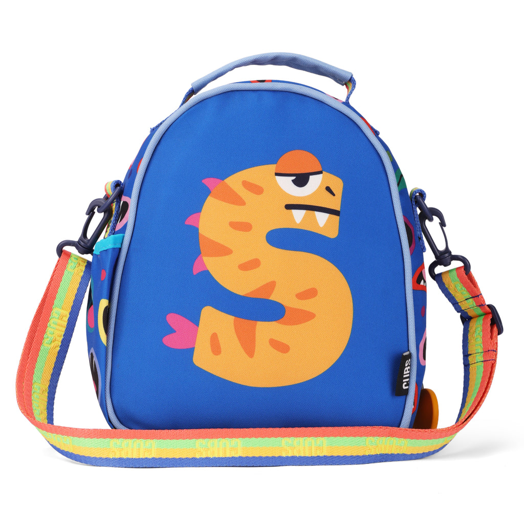 Blue Monsters Pre-School Lunch Bag S